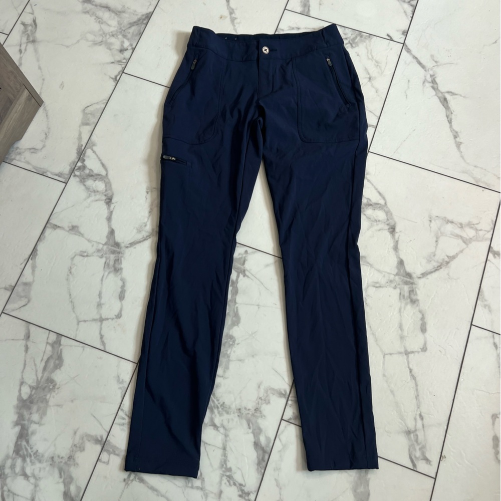Columbia Blue Skinny hiking or athletic Pants for Chic Comfort
